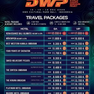 DWP Bali 2025: Daftar Lineup dan Harga Tiket Terbaru
